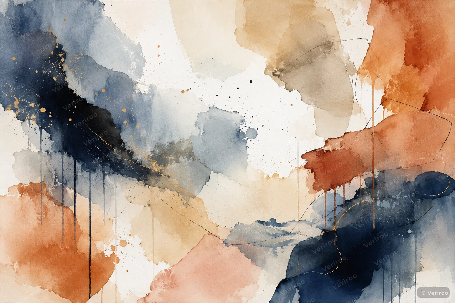Confluence of Silence by Artist Test Account, Watercolour