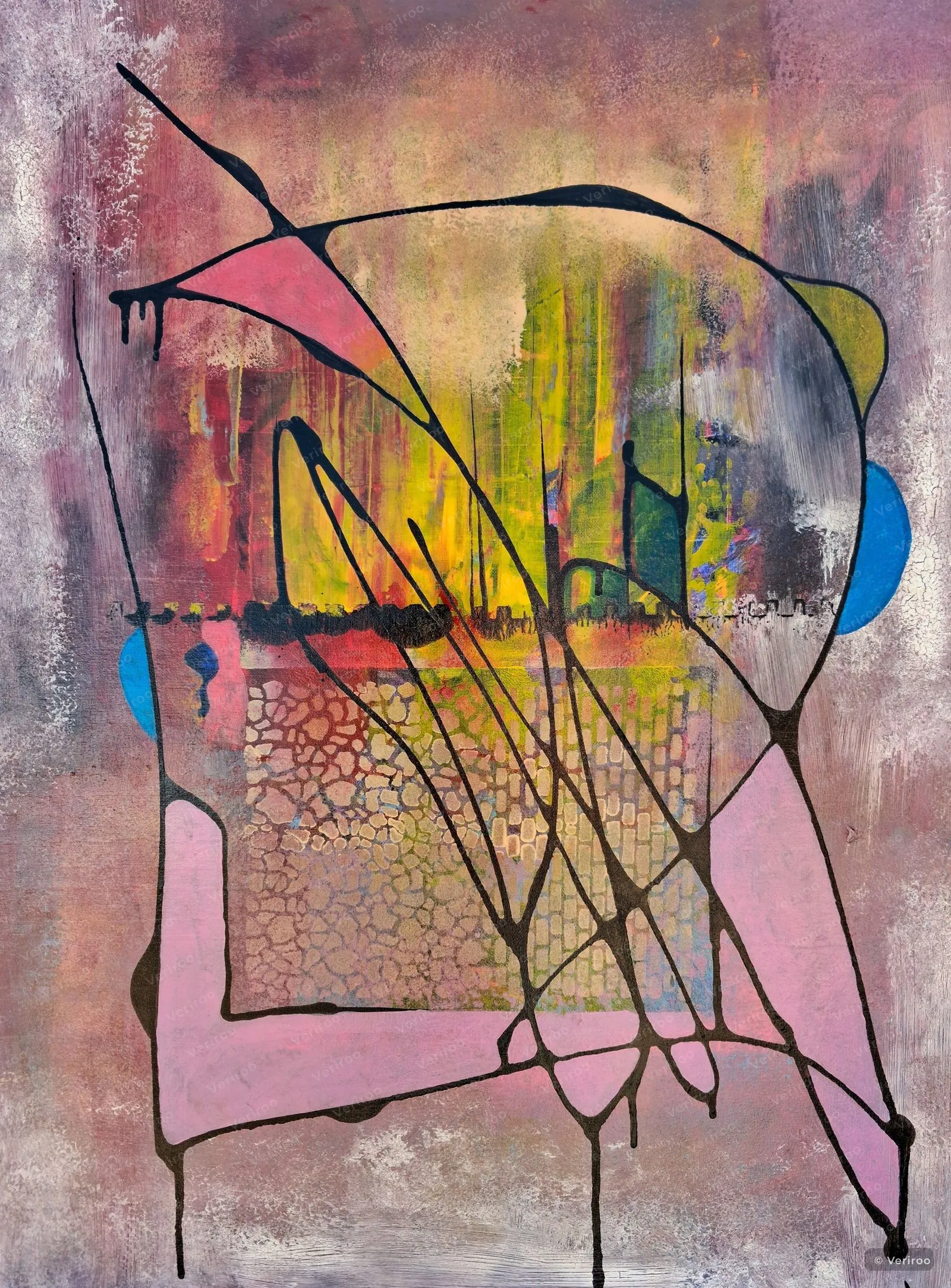 The Geometry of Silence by shenickart, Painting