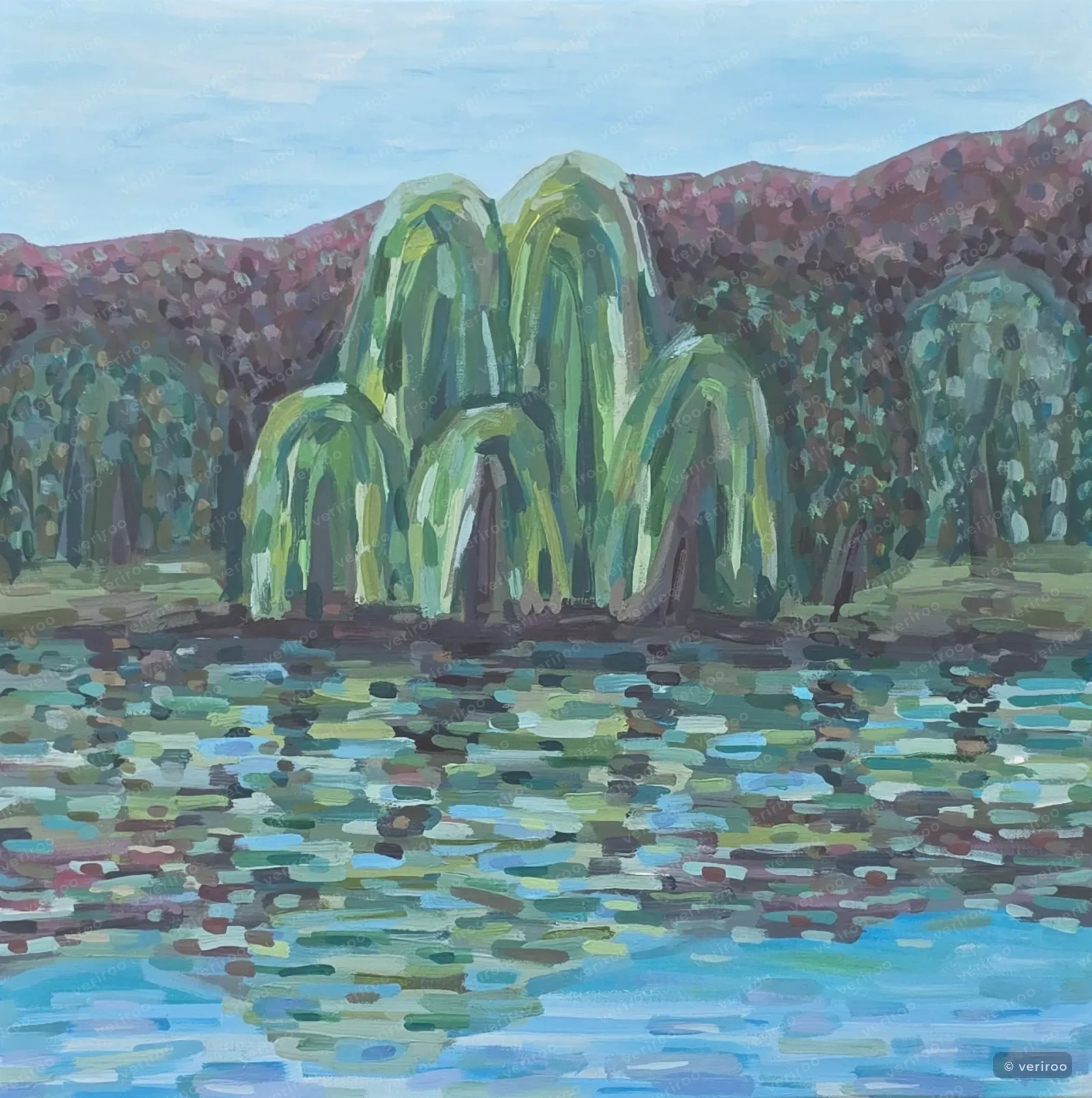 Morning Peace by Paulius Stankevicius, Acrylic on canvas
