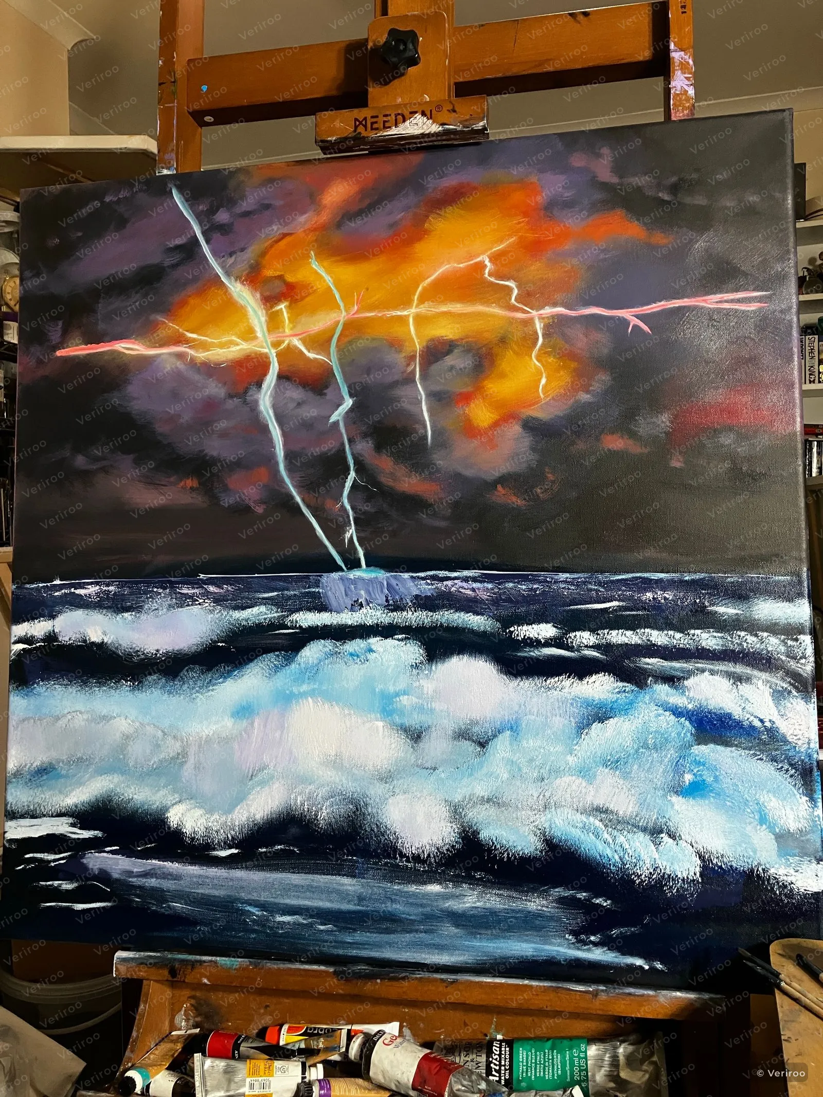 The Lightning Dance by Jay, Painting